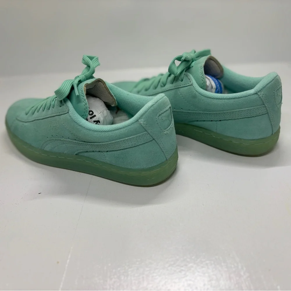 Women’s Puma Suede Classic mint green Athletic Shoes EU 38.5 US 8 men’s 6.5 - Picture 4 of 10